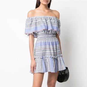 NWOT Lemlem Amira Off Shoulder Ruffle Dress